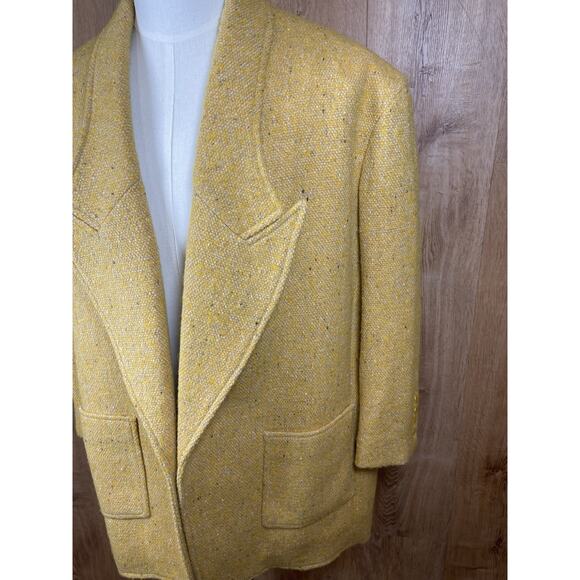 Authenticated Balenciaga Wool Blend Oversized Coat Jacket Chest 52 Retail $1500 - Picture 6 of 16